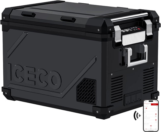 ICECO 58QT APL55 Dual Zone 12 Volt Fridge Freezer