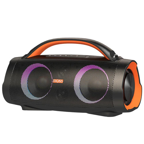 DOSS Extreme Boom+ Outdoor Speaker with 100W Stereo Sound, Rich Bass, 20H Playtime, Power Bank, Mixed Color Light, IPX6 Waterproof Speaker for Camping, Beach
