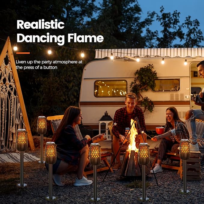 DbSoars Outdoor Bluetooth Speaker, Gifts for Men Women, Hot Tub Accessories, LED Atmosphere Speaker Portable Waterproof Party Speaker, BT5.0, Electronic Gadgets, Wall Mount&Hook&Stake, 1 Pack