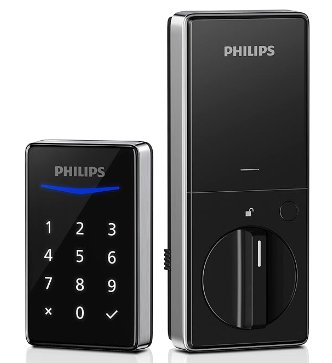 Philips Keyless Entry Door Lock - Generate One-time Code Remotely Nonconnected- Touchscreen Keypad Standalone Deadbolt Lock