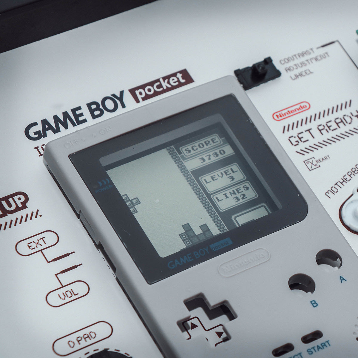 XreArt Nintendo Game Boy Pocket Frame