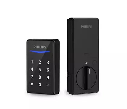 Philips Keyless Entry Door Lock - Generate One-time Code Remotely Nonconnected- Touchscreen Keypad Standalone Deadbolt Lock
