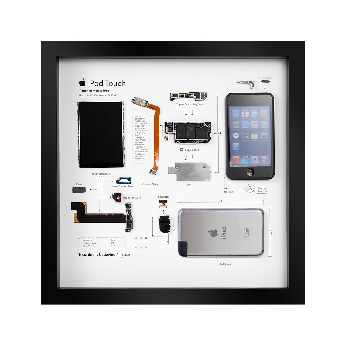 XreArt iPod Touch (1st Gen) Frame