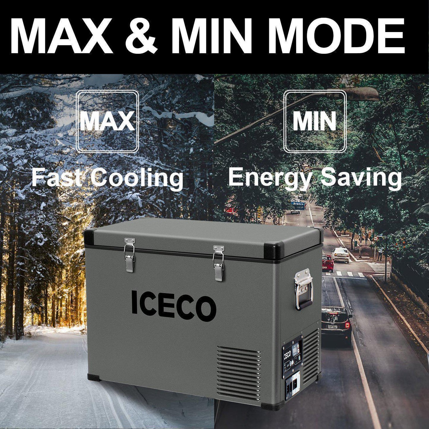 ICECO 78QT VL74 Single Zone Portable Fridge Freezer