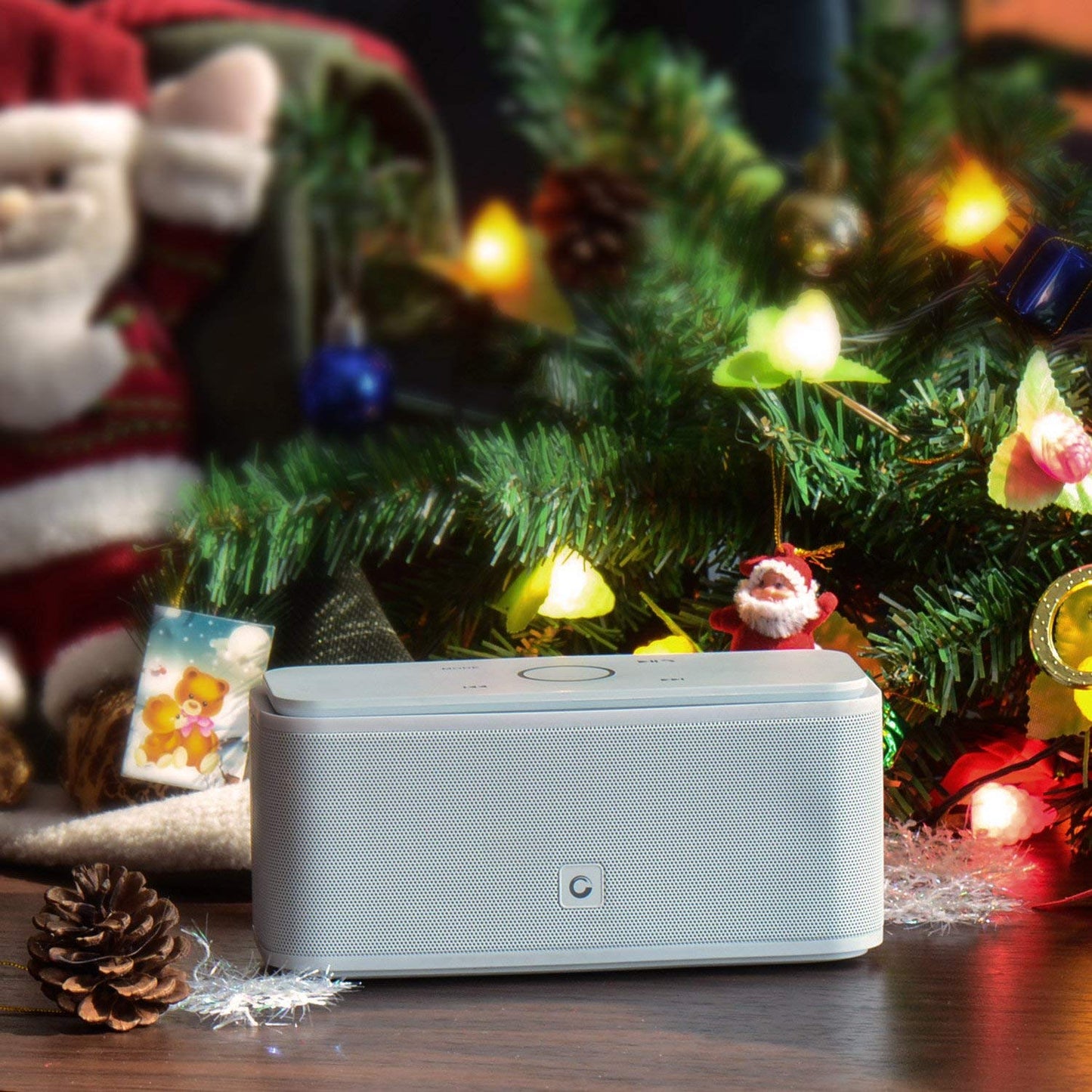 DOSS Soundbox Bluetooth Speaker, Portable Wireless Bluetooth 4.0 Touch Speakers with 12W HD Sound and Bold Bass, Handsfree, 12H Playtime for Phone, Tablet, TV, Gift Ideas