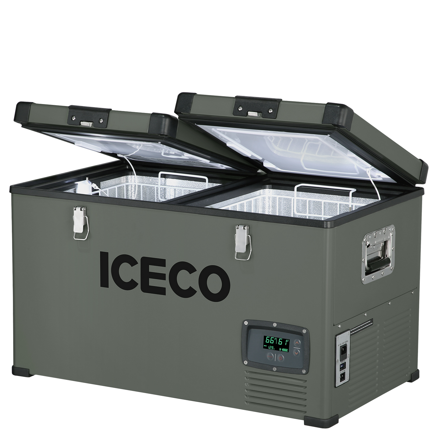 ICECO 63.4QT VL60 Dual 12V Portable Freezer Refrigerator