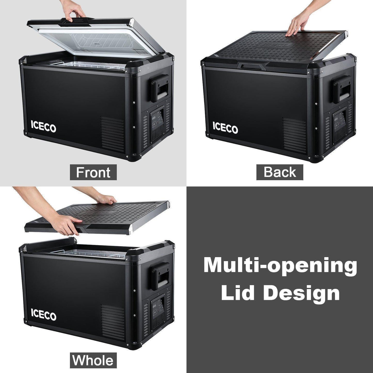 ICECO VL75ProD 75L 12V Portable Fridge Freezer