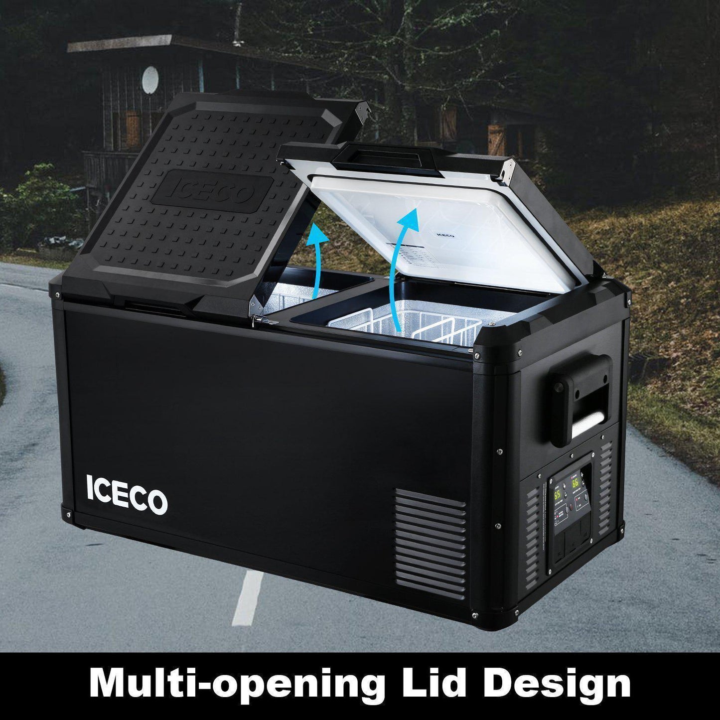 ICECO VL75ProD 75L 12V Portable Fridge Freezer