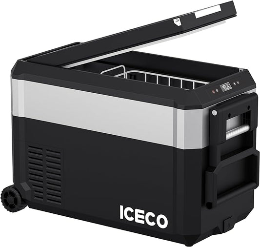ICECO 40L-50L JPPro Series Wheeled Portable Fridge Freezer With Cover