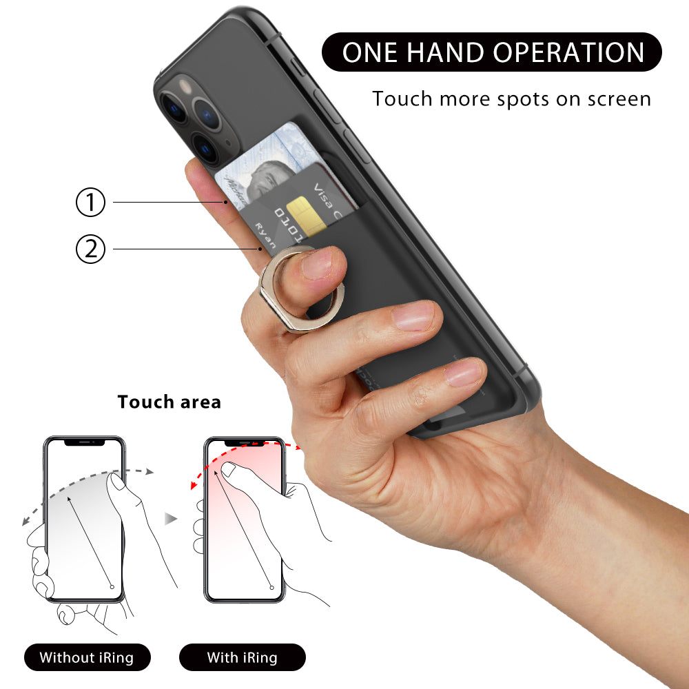 iRing Pocket - Holds 2 cards