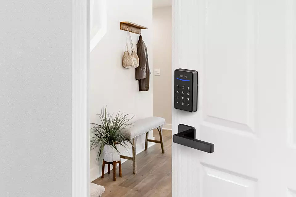 Philips Keyless Entry Door Lock - Generate One-time Code Remotely Nonconnected- Touchscreen Keypad Standalone Deadbolt Lock