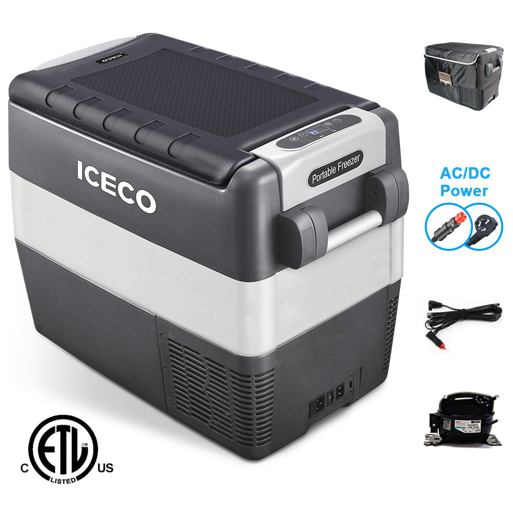 ICECO 30L-50L JP Series 12V APP Controlled Single Zone Portable Fridge Freezer