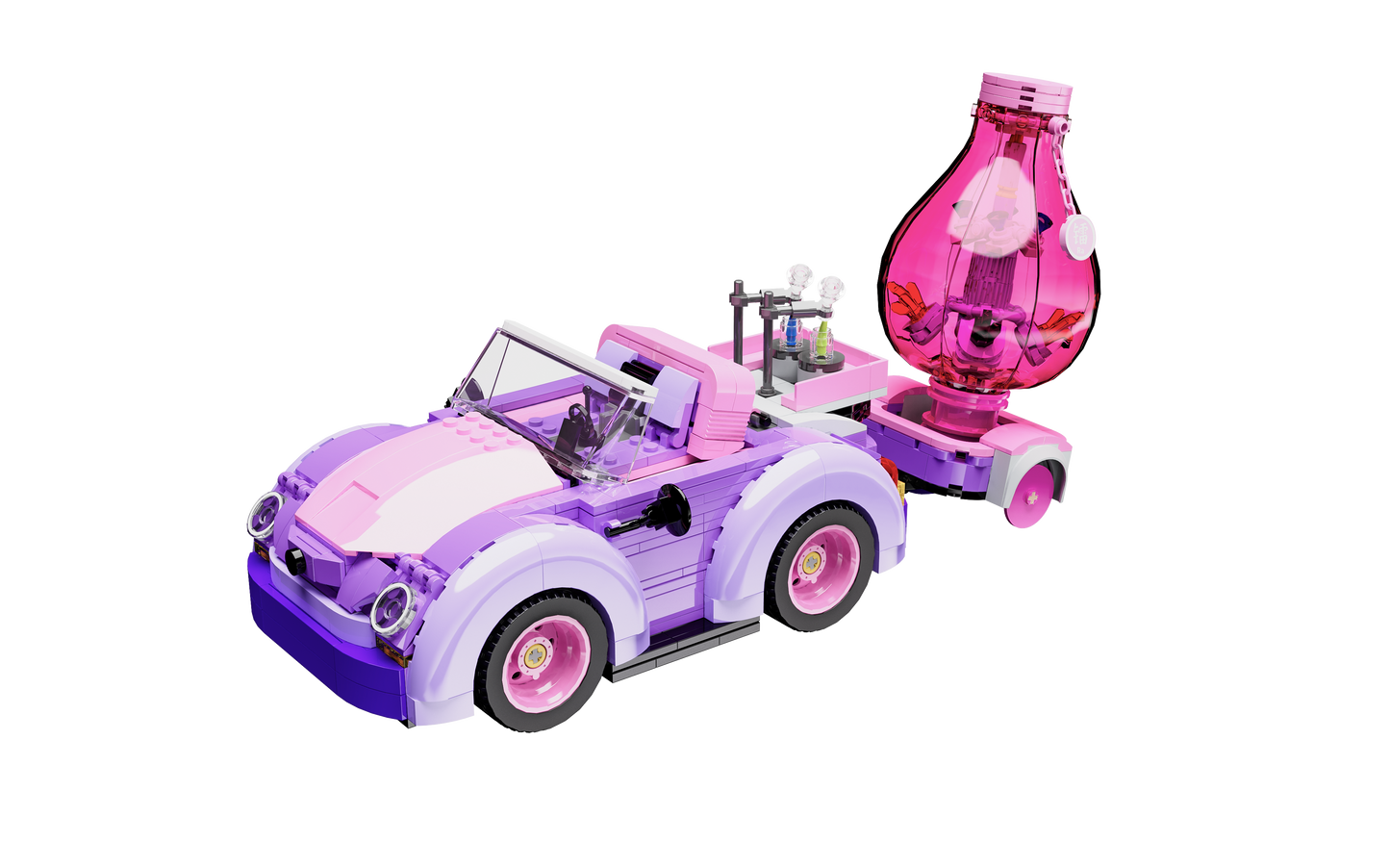 Magic Curie APP controled vehicle Stem Toy Kit for Girls 6+ Years old