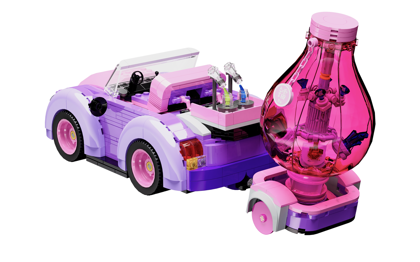 Magic Curie APP controled vehicle Stem Toy Kit for Girls 6+ Years old