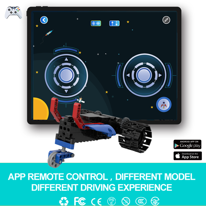 iHoneyComb Code Knight App-Controlled Self Build Jeep for Kids 6+ Years Old